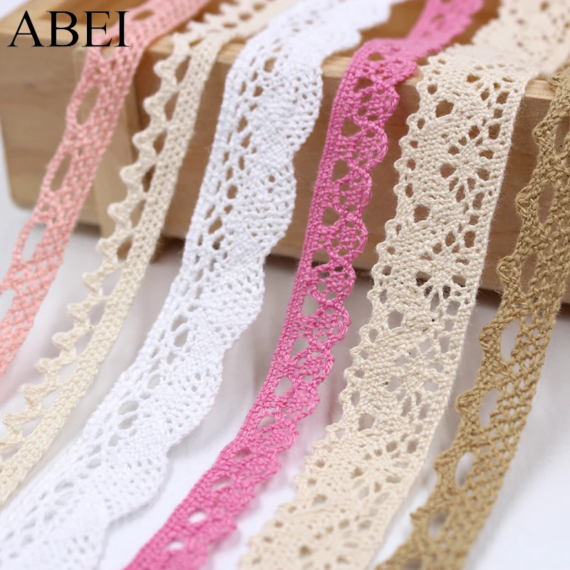 10 ярдов/партия женские аксессуары для одежды|lace trim|cotton lace trimbeige cotton |