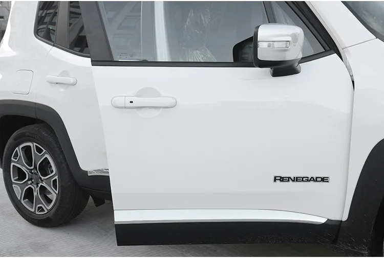 SHINEKA ABS дверь кузова боковой линии формовочная отделка для Jeep Renegade- аксессуары для стайлинга автомобилей