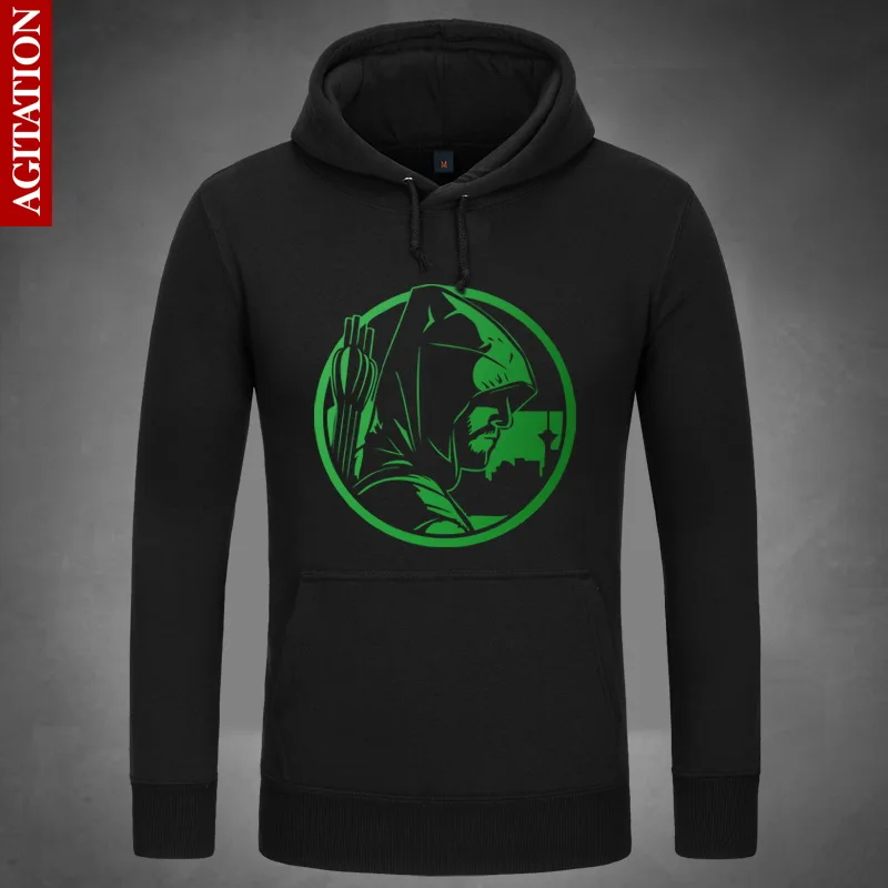 The Green Arrow Hoodies Hoody Pullover Sweatshirt Sweatshirts Outerwear Clothes Coat dc comics Amel