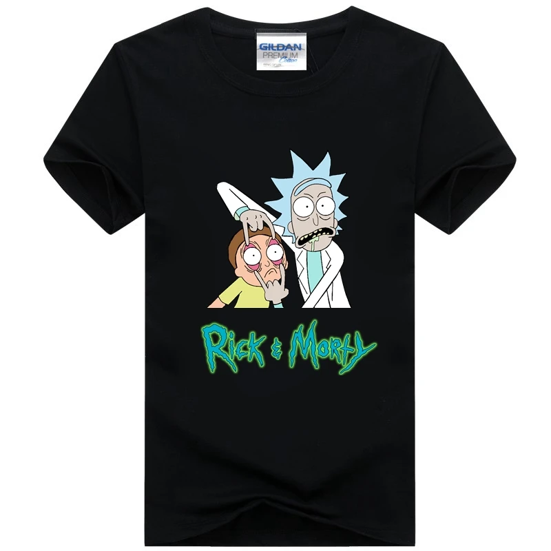 Aliexpress.com : Buy 2018 Hot Funny Rick And Morty Men 3D HD Print T shirt Thermal Transfer