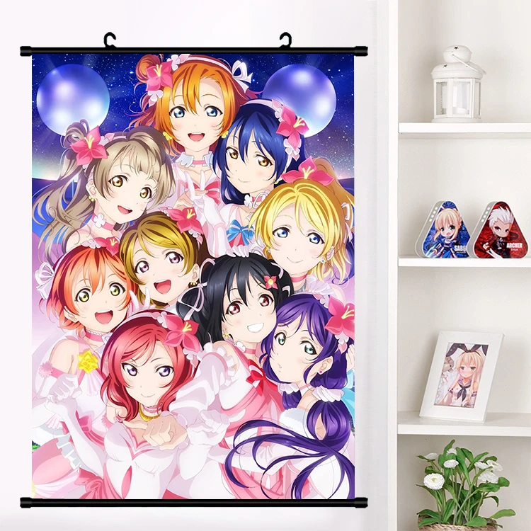 Аниме LoveLive! Kousaka хунока миноки Кодори Сонода Umi милый настенный свиток настенные