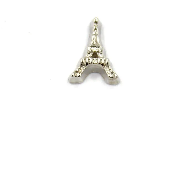 

20pcs/lot new fashion Eiffel Tower floating living memory charms