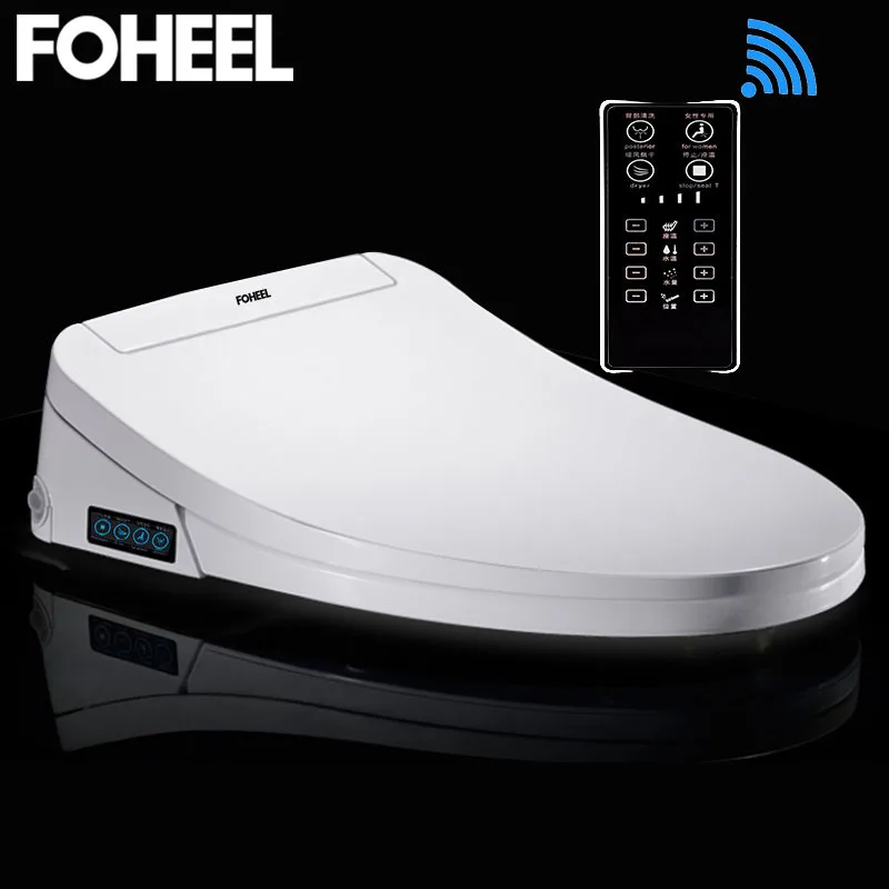 Disabled People Intelligent Toilet Seat Elongated Electric Bidet Cover