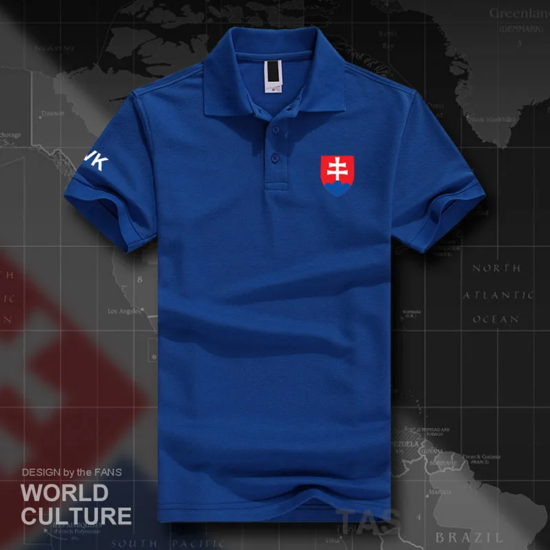 Рубашки поло для мужчин с коротким рукавом, белые бренды, с принтом, для страны, хлопок, nation team 20 - Цвет: polo-royal