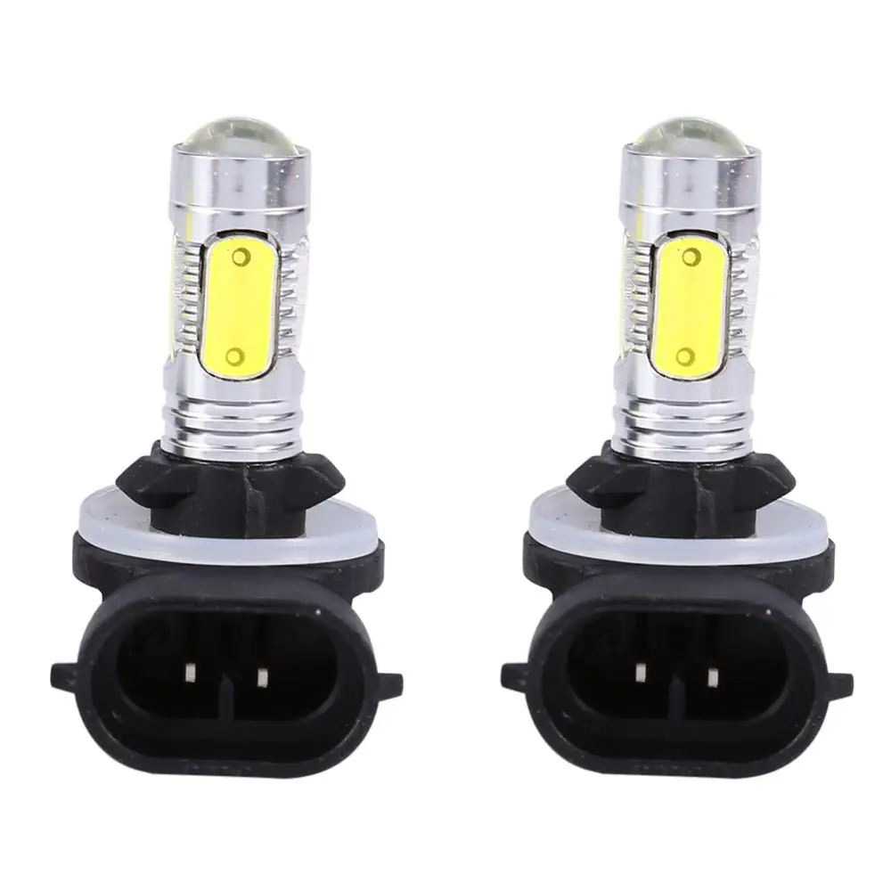 2 шт. Автомобильные светодиодные лампы 7 5 Вт 6500 к H27W/2 881|Передние LED-фары для авто| |