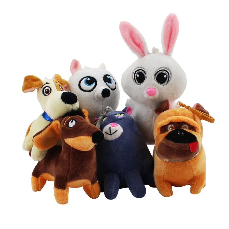 11 16cm 6pcs/lot Max Snowball Chloe Buddy Mel Gidget cute animal dog