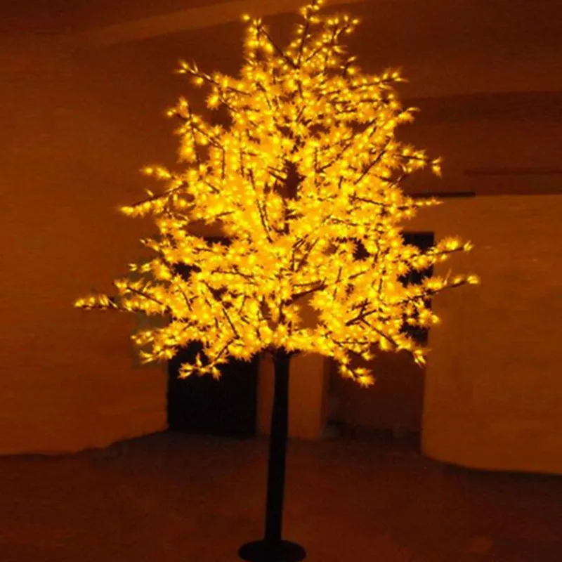 Free Shipping LED maple tree light,1.5M 636Leds Waterproof IP65 Led christmas tree light ,led holiday light AC110-240V