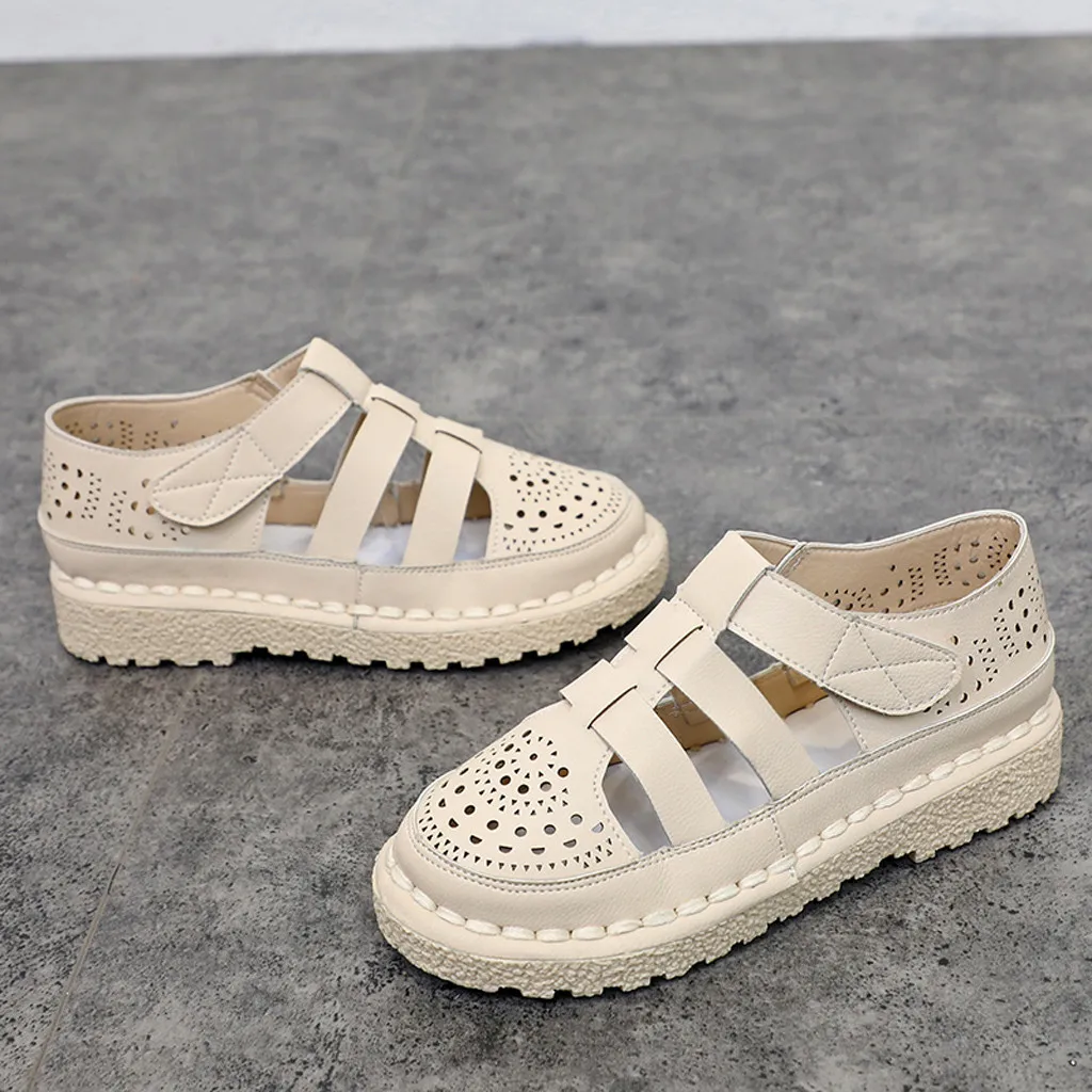 shoes woman sandals high heels women sandals flat casual shoes summer   sandals women 2019 summer shoes genuine platform