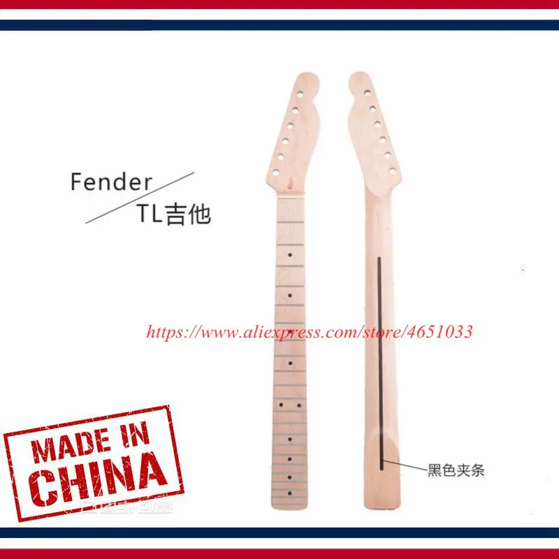

Guitar accessories parts - Electric Guitar Neck - Maple TL guitar neck 22 Fret maple fingerboard DIY guitar handle