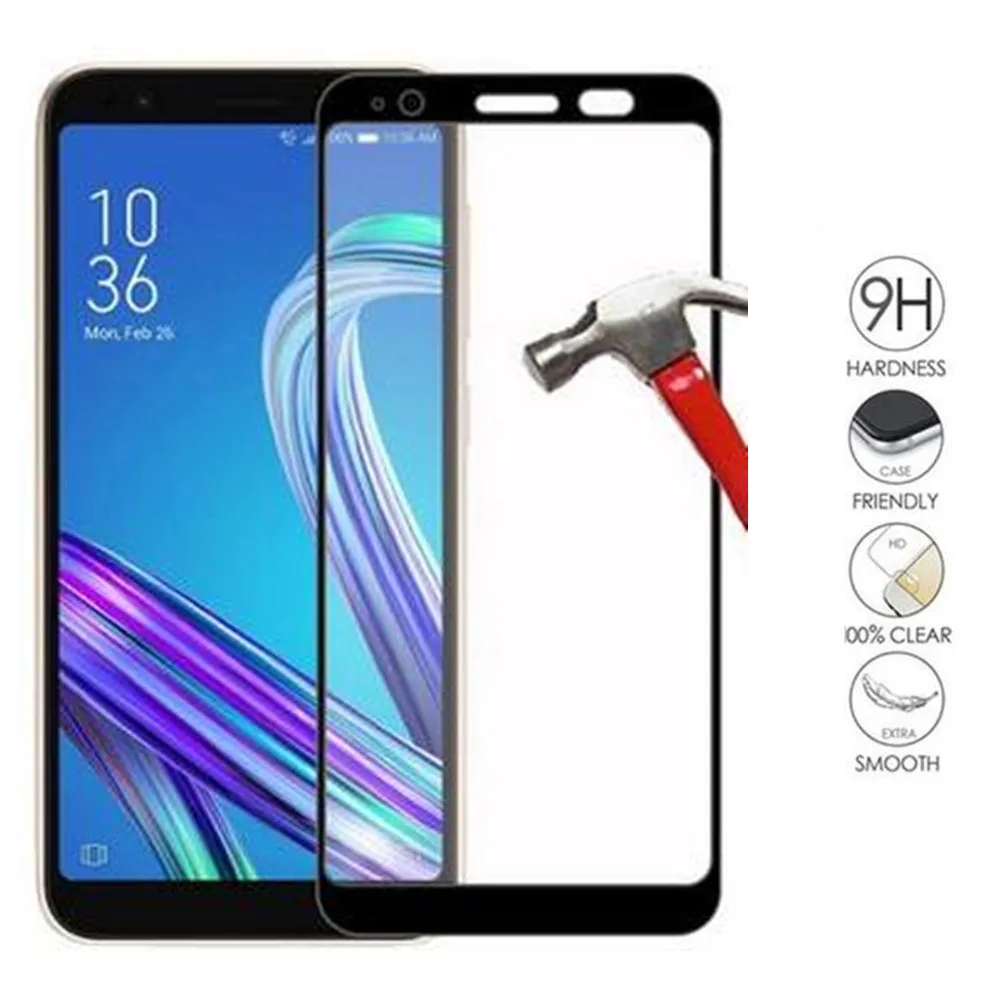 

Full Cover Tempered Glass For ASUS Zenfone Lite L1 G553KL Screen Protector protective film On For ASUS Zenfone Lite L1 G553KL