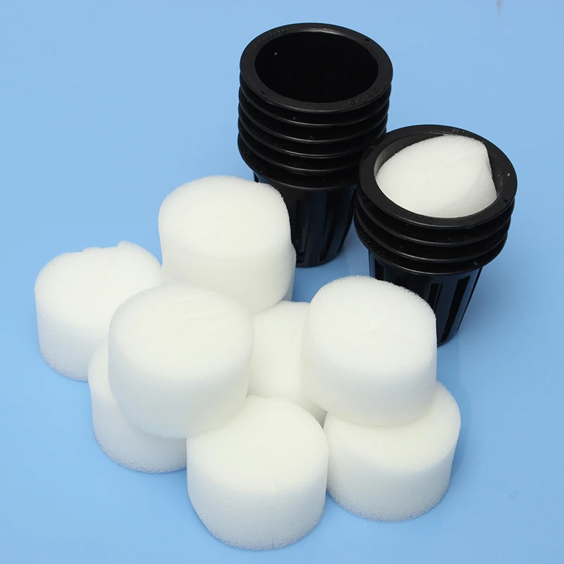 10pcs Mesh Pot Net Basket +Insert Foam for Green Plant ...