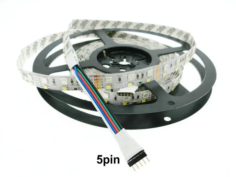 Двухрядные RGBW светодиодные ленты 5050 RGB+ 2835 белый/теплый белый DC12V 120 светодиодный/м 5 м/лот 600 светодиодный s полосы