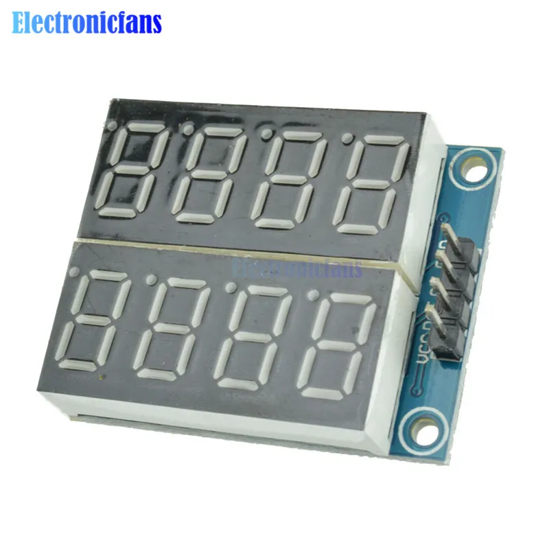 74HC595 74HC164 8 битный цифровой светодиодный модуль Nixie Tube красная трубчатая плата|nixie