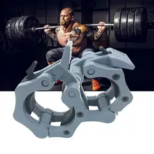 Новинка 1 пара 2 дюймов замок Пряжка Олимпийский штанга зажимы Тяжелая атлетика аксессуары для удочки