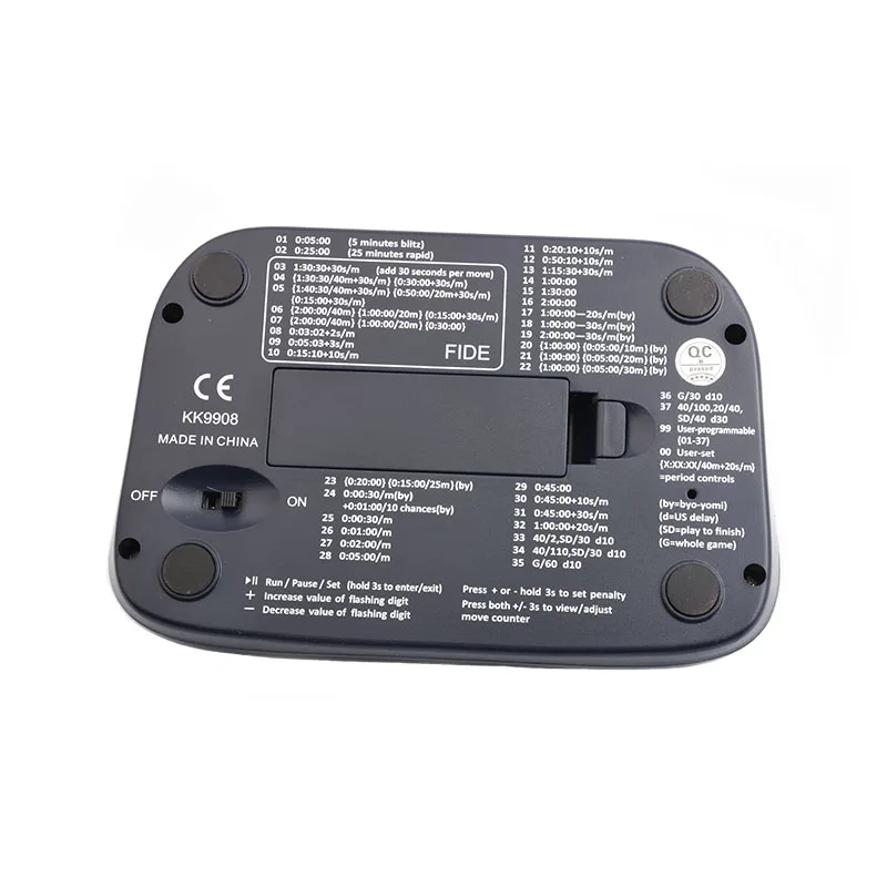 Часы шахматные электронные Leap Fide kk9908