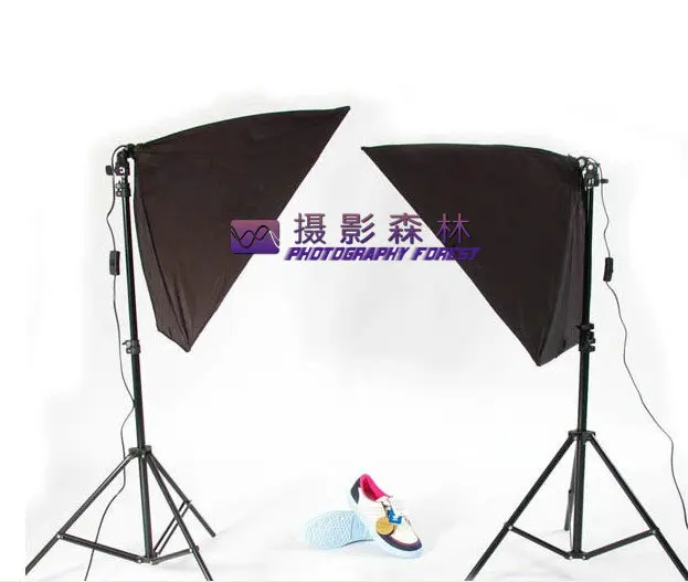 

studio softbox set Softbox set photographic equipment 50X70cm single lamp softbox photography light clothes portrait cd50