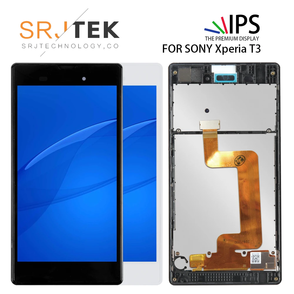 

5.3 inch Display For SONY Xperia T3 M50W D5103 LCD Touch Screen Digitizer With Frame For Sony Xperia T3