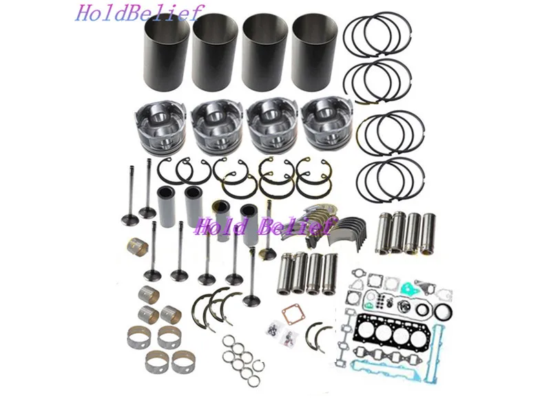 Spare Part Litre Overhaul Rebuild Kit 1989-1998 for Toyota Hilux/&Hiace 3L Diesel Engine 2.8 Excavator Gasket Aftermarket Parts