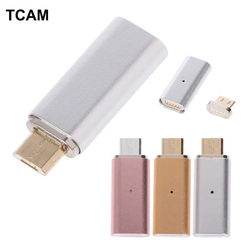 

Micro USB to Magnetic Quick Charge Adapter Charger Converter For Phones Tablets