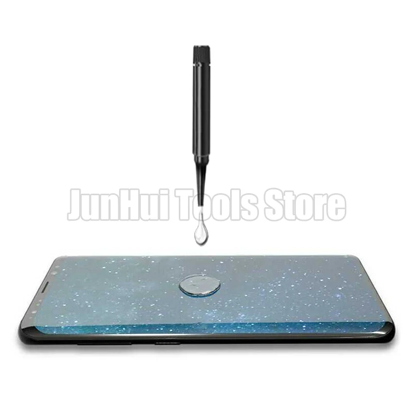 10 шт./лот УФ закаленное стекло клей для Samsung Galaxy Note 9 8 S8 S9 Plus S7 Edge полное покрытие LG