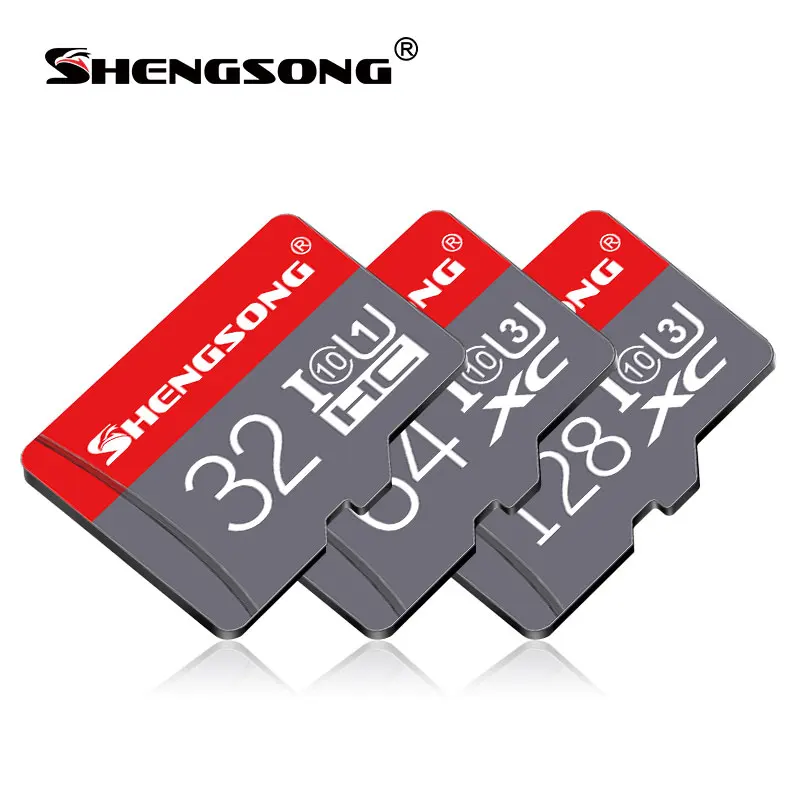 Дешевый Горячие Оригинальный Micro SD card Class10 карты памяти 16 GB 32 ГБ, 64 ГБ и 128 ГБ 80 МБ с. карты памяти для samrtphone и настольный ПК