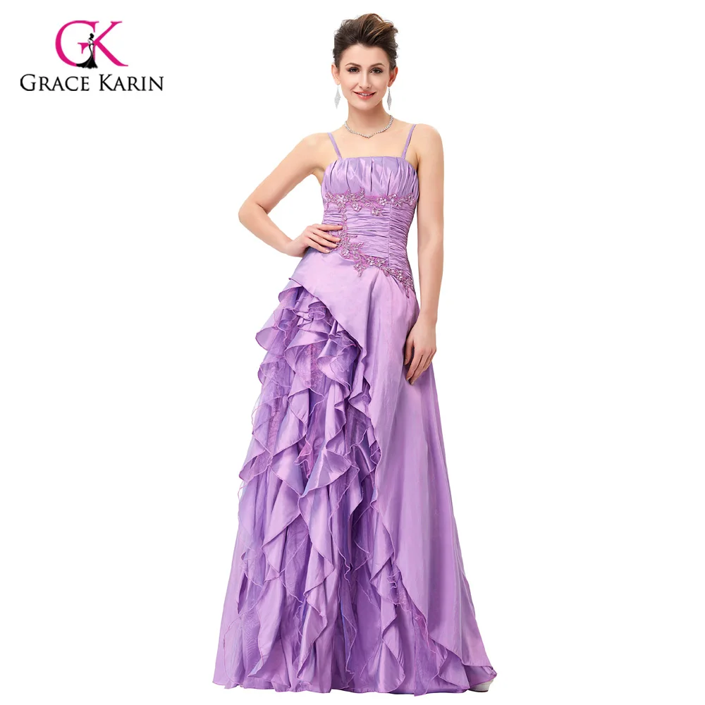Buy Bridesmaid Dresses Grace Karin White Purple
