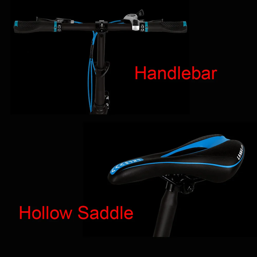 Sale QF600G 20 Inches Folding Bicycle, 7 Speeds Folding Bike, Aluminium Alloy Frame, BMX, Both Disc Brakes 1