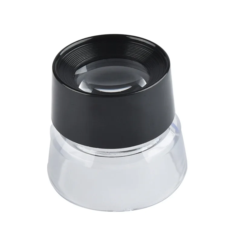 Portable 10X Monocular Magnifying Glass Loupe Lens Jeweler