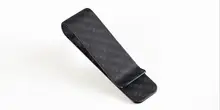 Brand New Mini Real Carbon Fiber Money Clips Durable Holders Wallet Z076