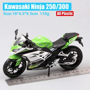 1/12 Automaxx 2013 Kawasaki Ninja 250R SE 300 Race Scale Motorcycle Toy Sports Bike Diecasts & Toy Vehicles Models Toys Replicas