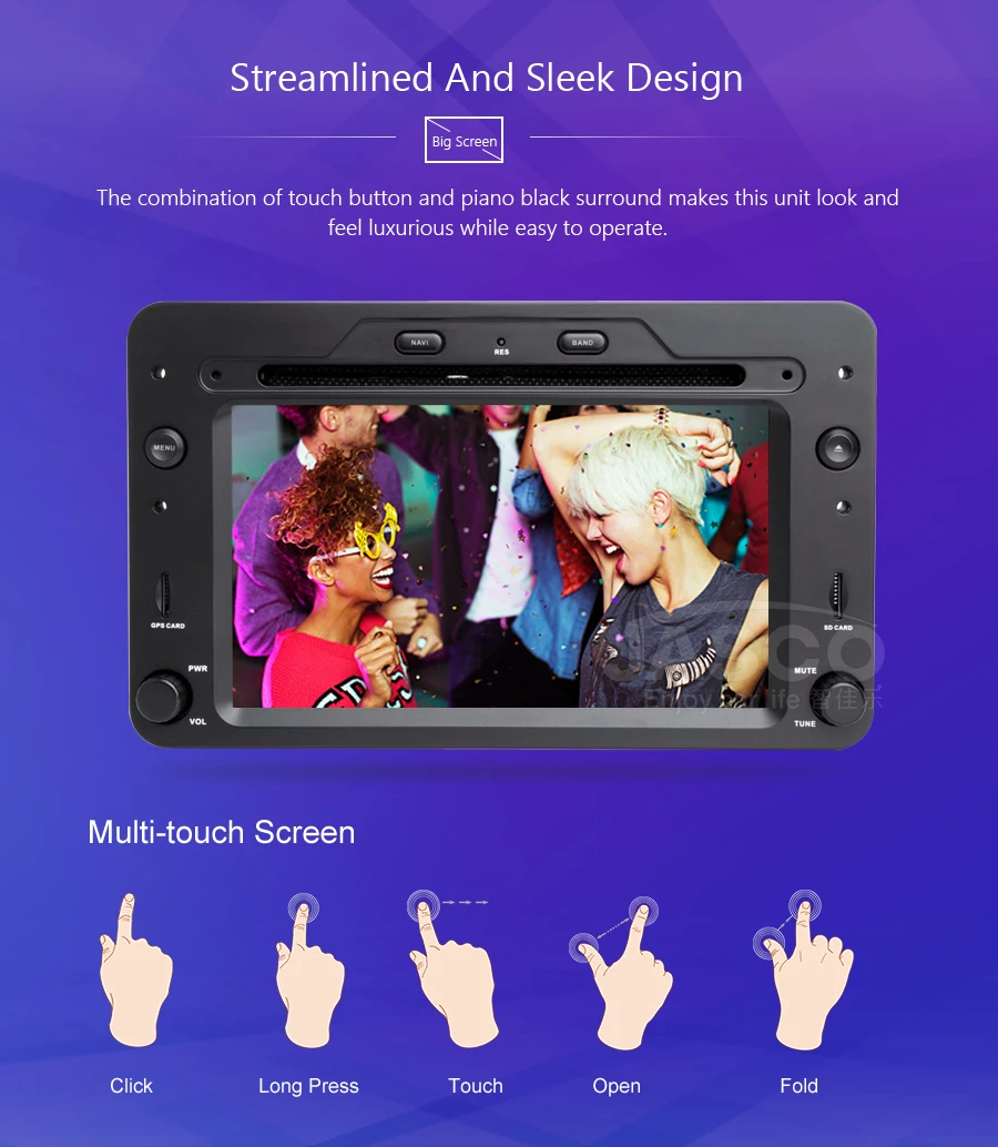 Excellent HD Android 9.0 Car Stereo For Alfa Romeo Spider Alfa Romeo GPS RADIO Stereo Car dvd Navigation Multimedia Unit 3