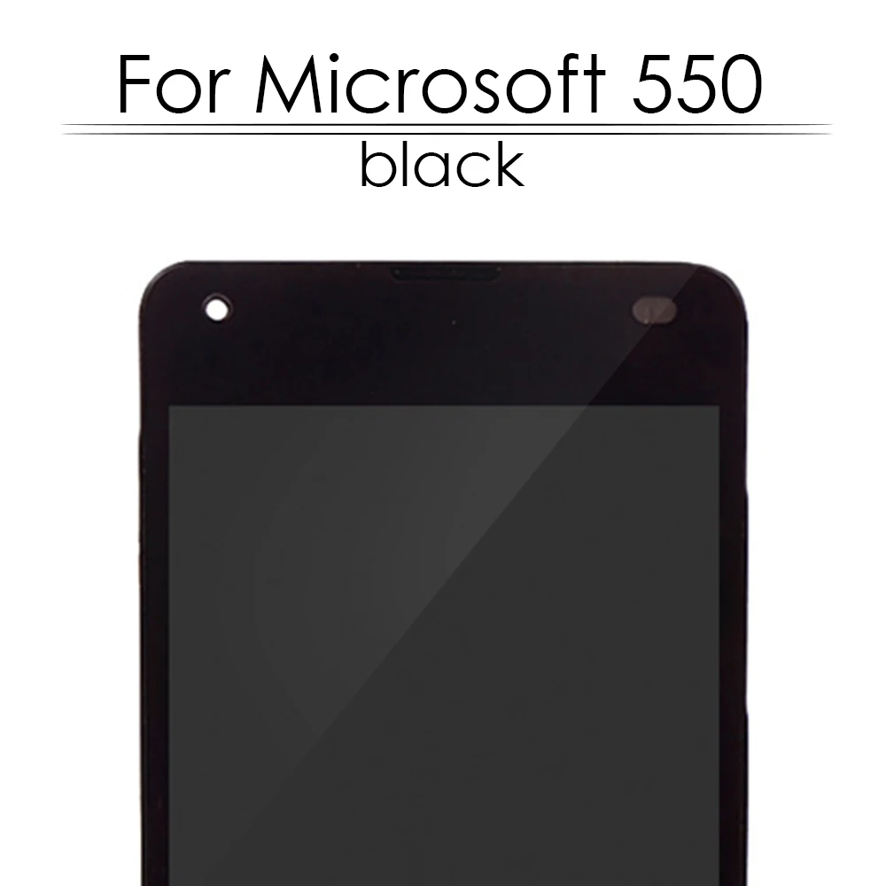 4 7 &quotSinbeda для NOKIA Lumia 550 ЖК дисплей сенсорный экран с рамкой дигитайзер Замена RM 1127