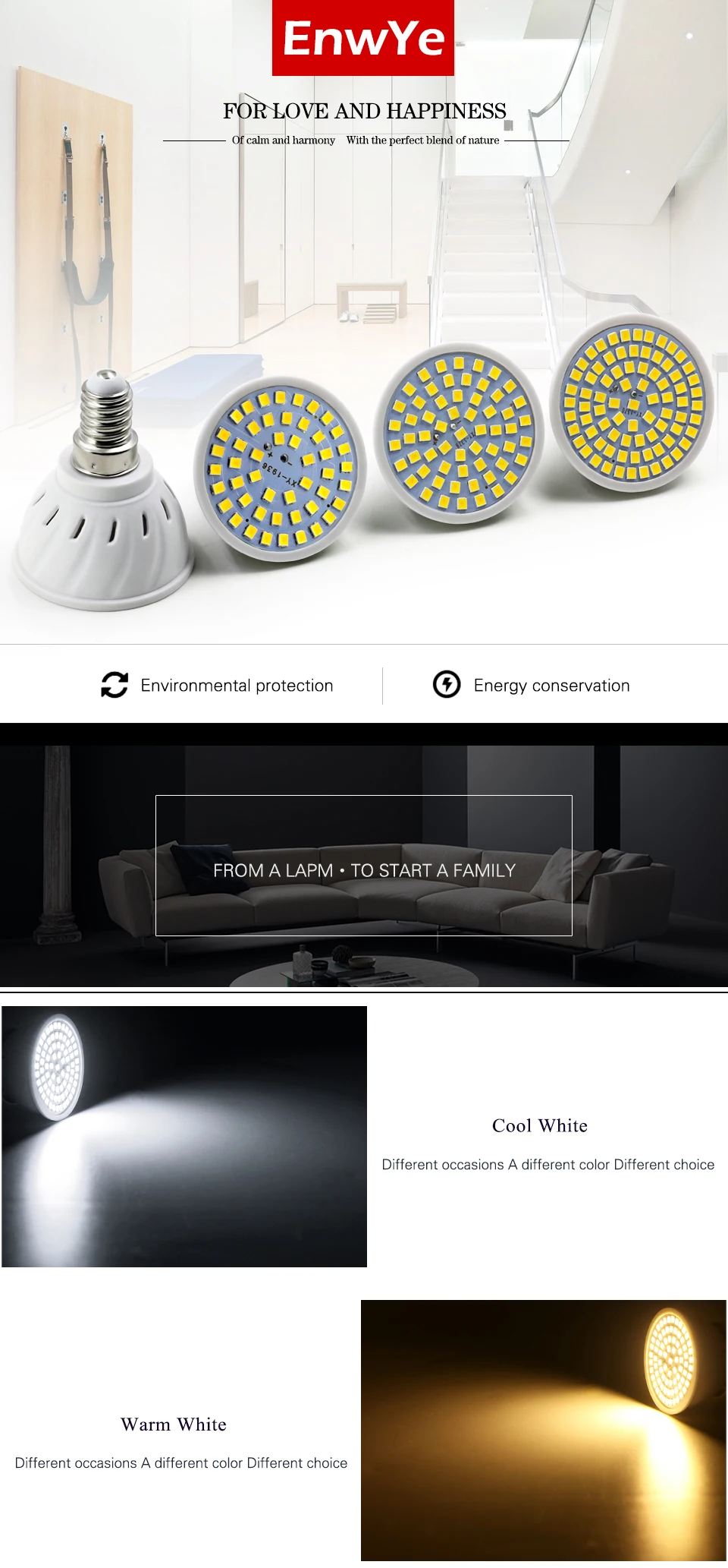 Lâmpada de Led Luz de Led 80 com 10 220 v 240 Holofote 48 60 Peças Led 2835 Smd Lampara Ponto E27 E14 Mr16 Gu5.3 Gu10 2 Cheap Lâmpadas LED e tubos