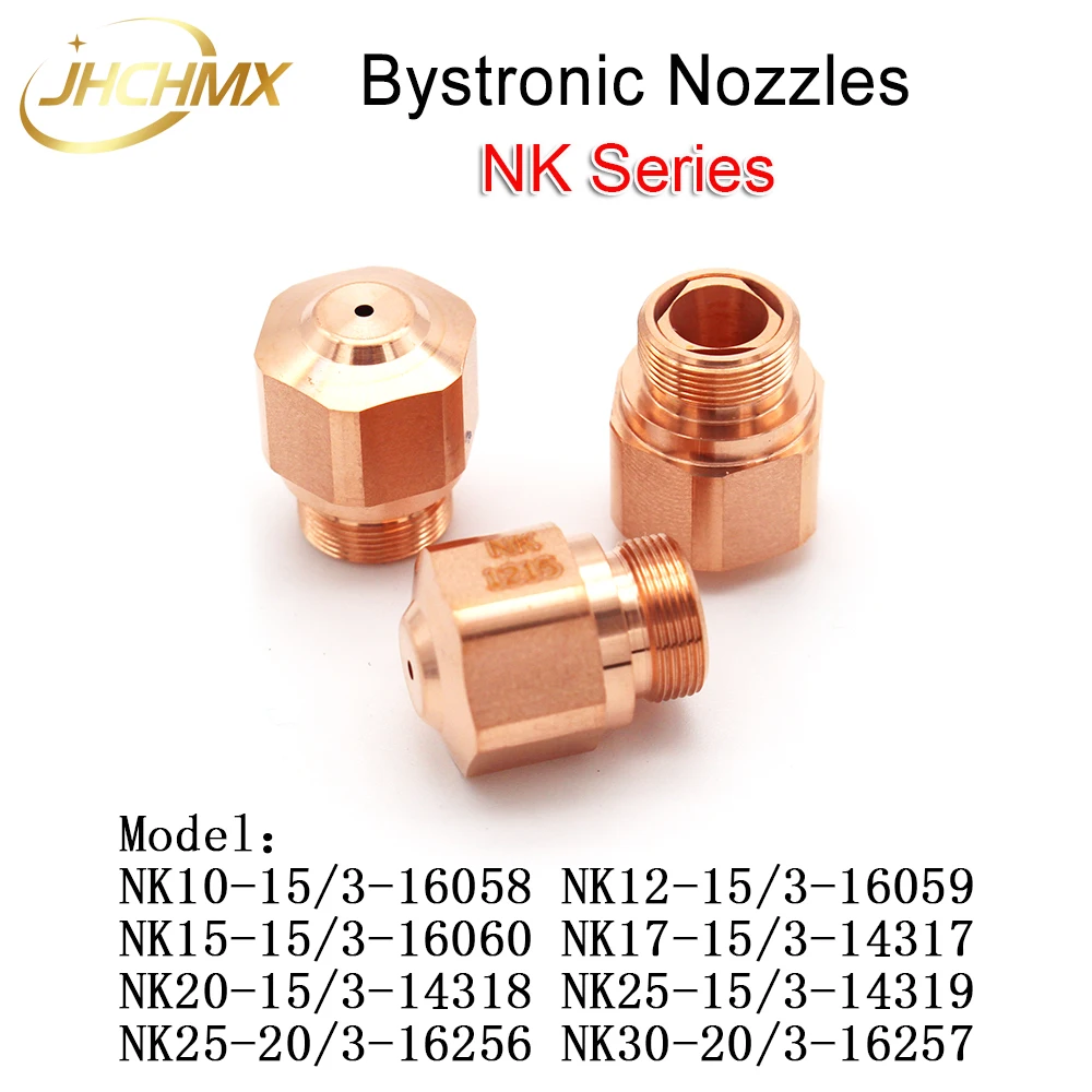 

Free Shipping 10pcs Bystronic Laser Nozzles NK Series Nozzles High Pressure For Wholesale Bystronic Laser Cutting Machine