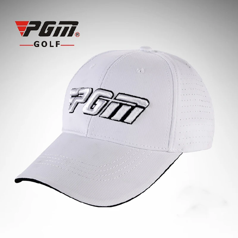 Унисекс PGM гольф шляпа хлопок бейсбол солнцезащитная Кепка для гольфа удобные кепки с сеткой однотонный спортивный быстрый сухой Кепка 3 цвета