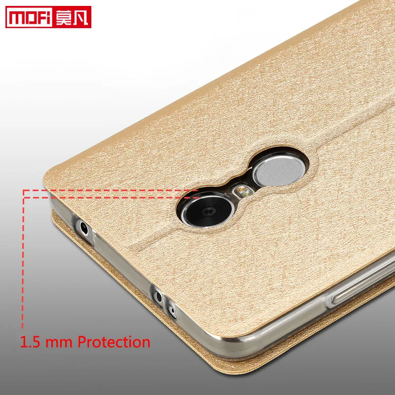  xiaomi redmi note 4x case cover flip leather book PU mofi luxury soft back coque glitter thin 3GB 3
