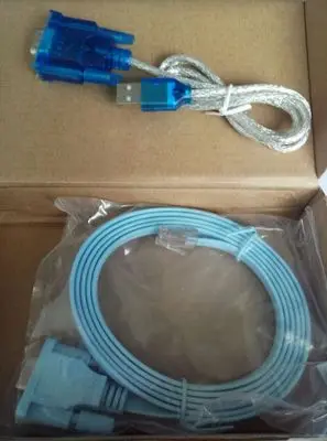 Cisco Console Cable RJ45 Ethernet to RS232 DB9 COM Port Serial Female Routers Network Adapter Cable with RS232 to USB 2.0 image 2