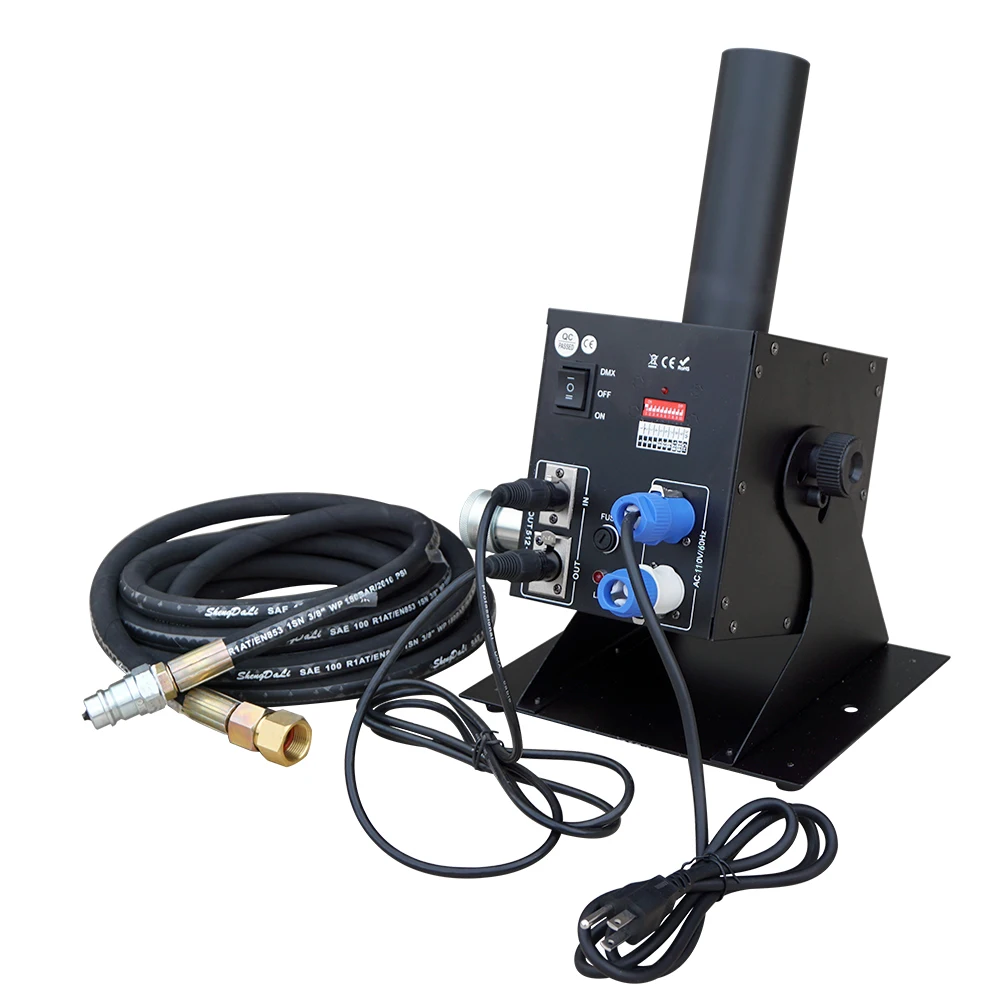 

200W CO2 Jet Machine with 6m Gas Hose DMX Control for Party Disco DJ Event Show