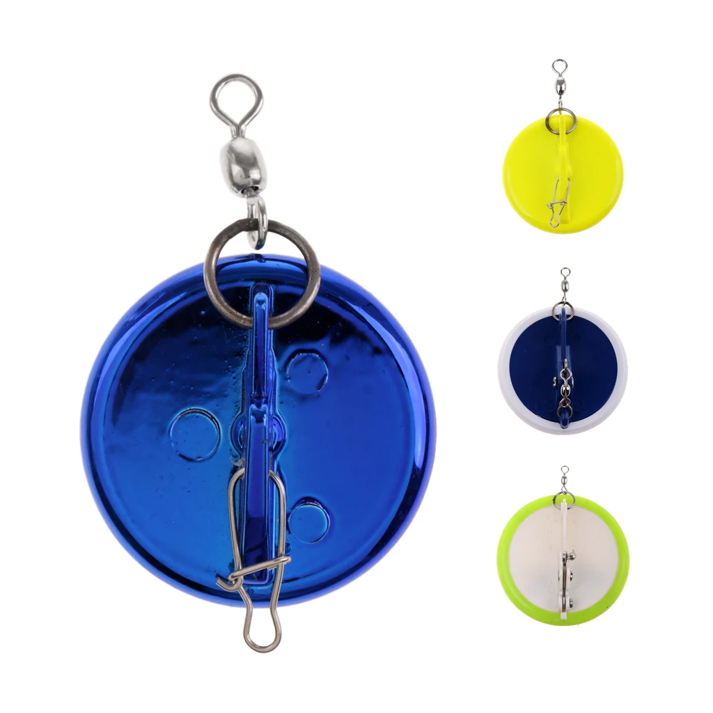 

Durable Boat Deep Sea Fishing Round Disc Trolling Connector With Lead Sinker Fishing Tackle Accessories Tool
