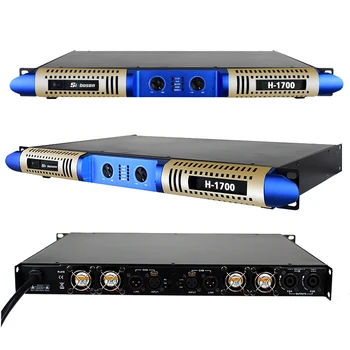 

digital power amplifier class D professional 2 Ohms stable 1U 1700w H-1700