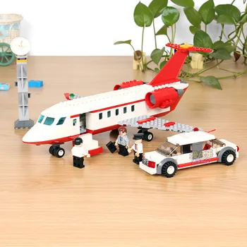 

2015 New GU DI PRIVATE AIRCRAFT Series Creative Building Blocks Brick Model Figure Christmas Gift DIY Child toy
