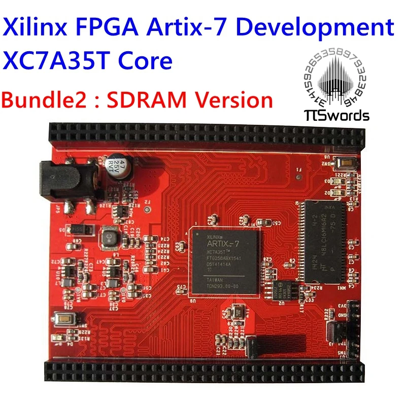 Плата разработки Xilinx XC7A35T FPGA Artix7 системная плата с 64 битной флеш памятью SPI 256 Мб DDR3