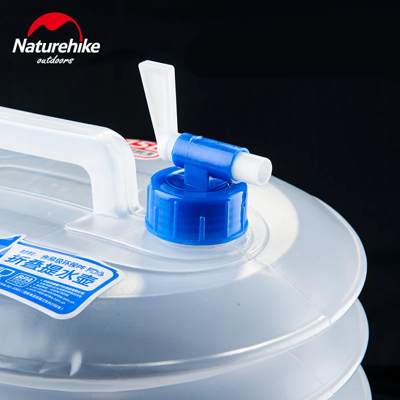 NatureHike складное ведро для воды хранилище 5L 10 л PE пищевое покрытие походные