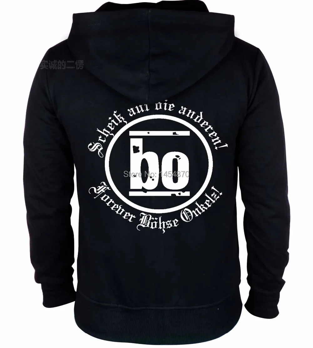 

2 kinds Bohse Onkelz Rock hoodies shell jacket brand punk hood by air sudadera chandal hombre Outerwear tracksuit Sweatshirt