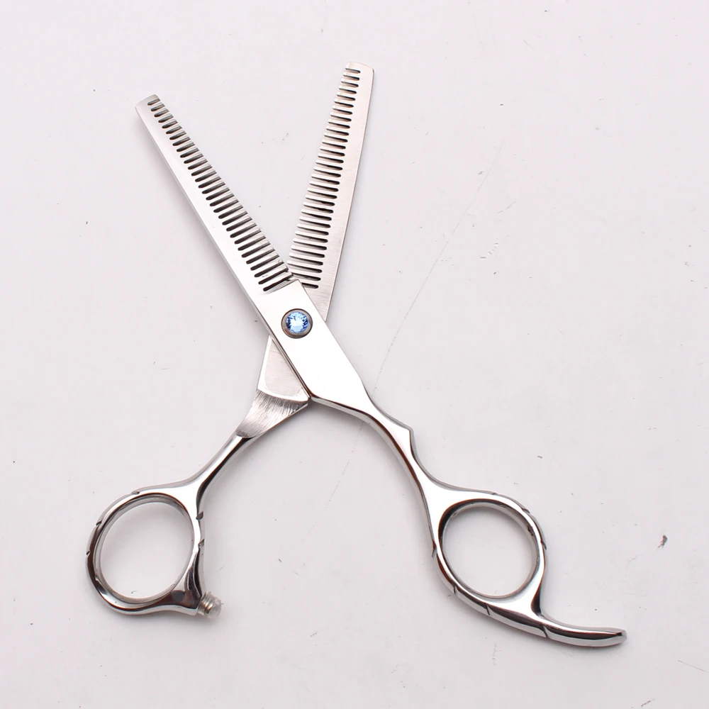 

6" 17.5cm Customize Logo Cut Hair Japan 440C Barber Shop Thinning Shears Double Side Teeth 15% Thinning Rate Hair Clippers C2001