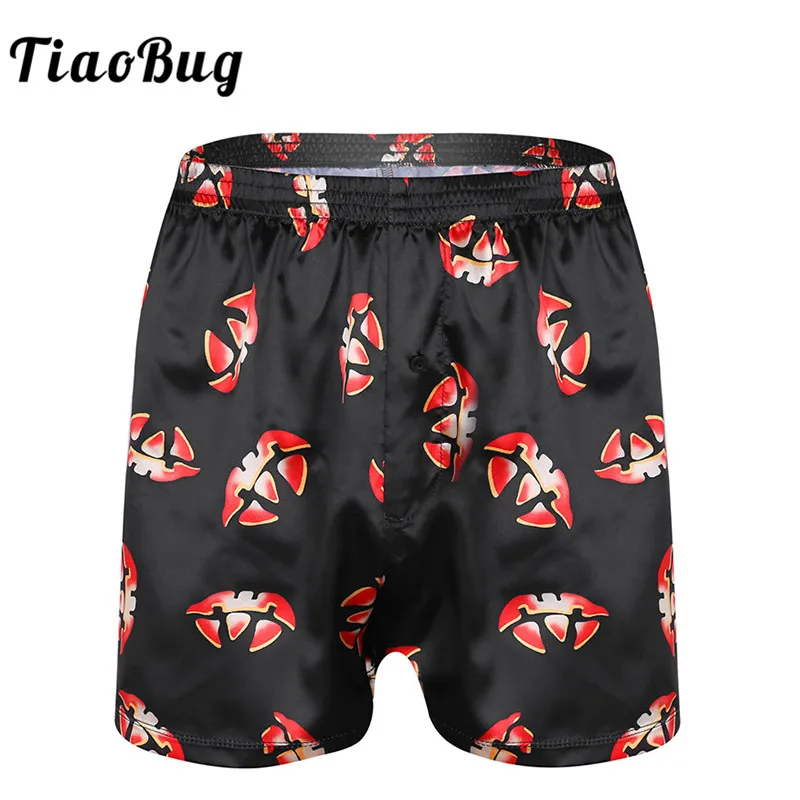 Buy TiaoBug Black Mens Loose Boxer Shorts Funny Jack O