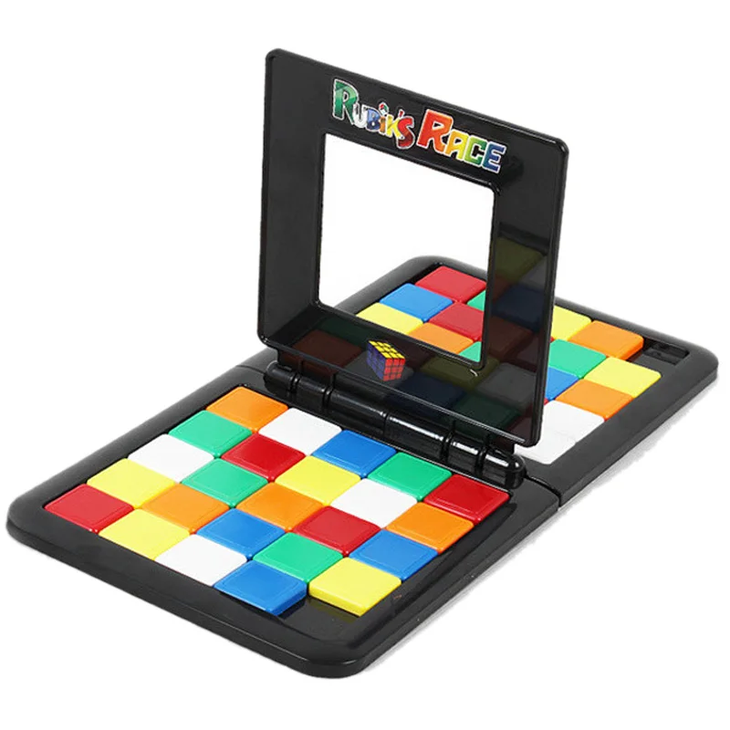 Цветная битва квадратная гоночная игра квадратный родитель-ребенок Взаимодействие квадратный Рабочий стол развивающие игрушки, мозаика