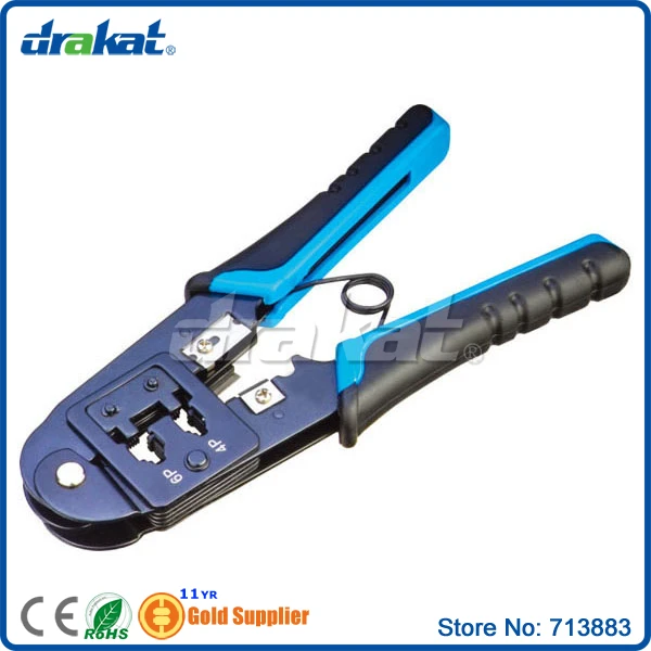 Telecom RJ11 RJ12 (6P6C/6P4C/4P4C/4P2C) инструмент для обжима|rj11 rj12|rj12 crimping tooltelecom tools |