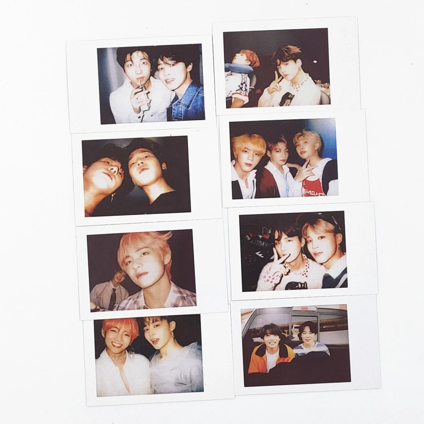 

KPOP Bangtan Album Exhibition Made Paper Lomo Cards Photo Card Poster K-pop 8pc