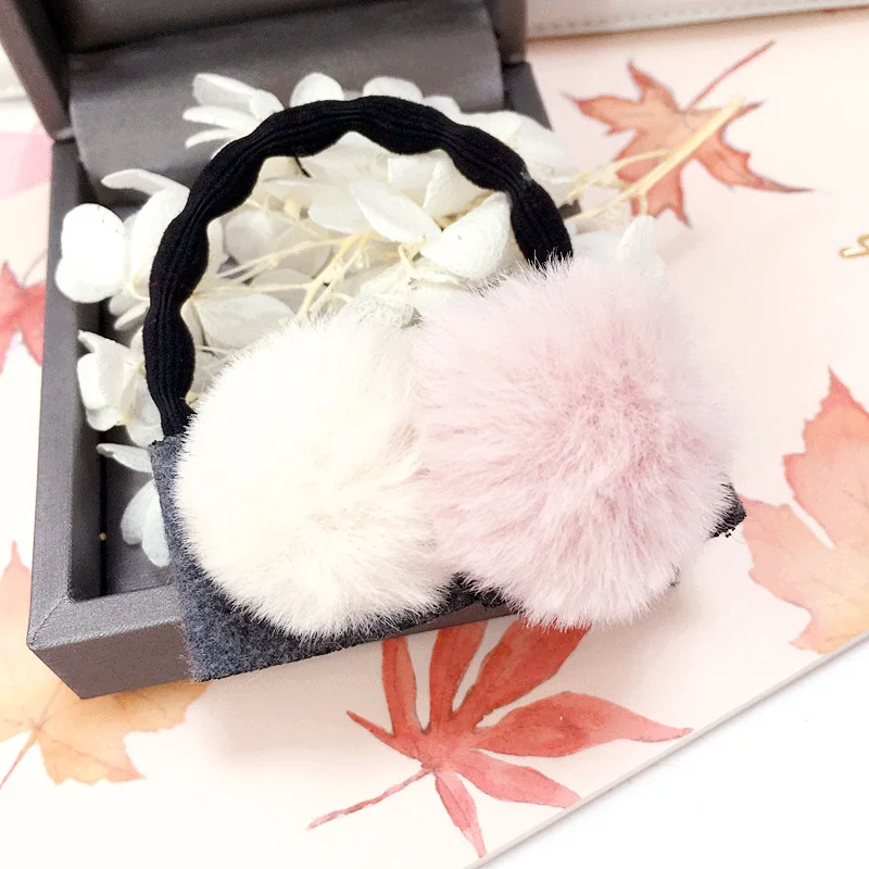 Korea Hair Accessories Colorful Ball Pearl Hair Ring Rubber Headband For Women Head wear Elastic Hair Band Korea Hair Accessories Colorful Ball Pearl Hair Ring Rubber Headband For Women Head wear Elastic Hair Band